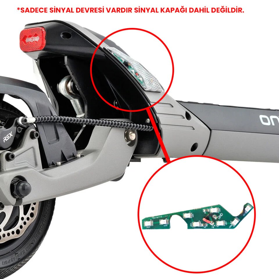 Onvo Ov-Rx-5 Arka Sol Sinyal