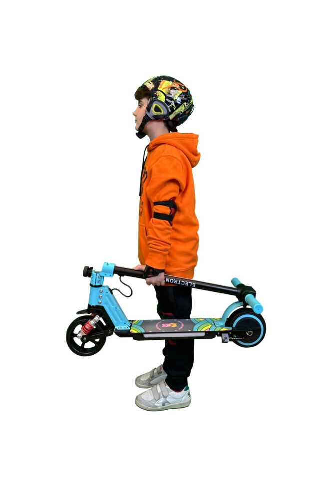 Electron Kids Elektirikli Scooter (mavi)