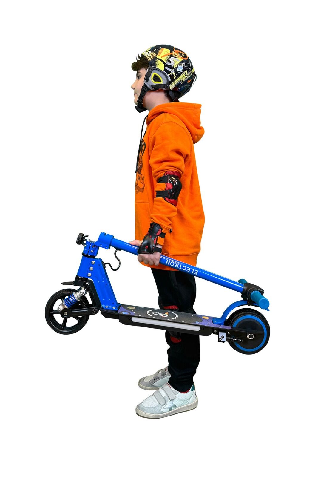 Elektron Kids S5 Elektirikli Çocuk Scooter (MAVİ)