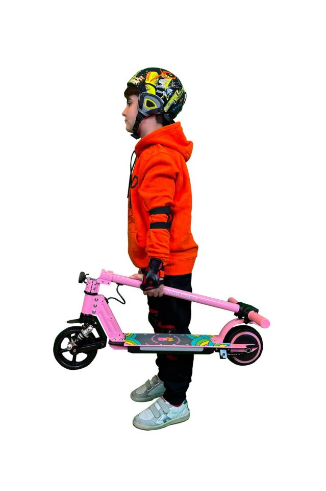 Electron Kids Elektirikli Scooter (pembe)