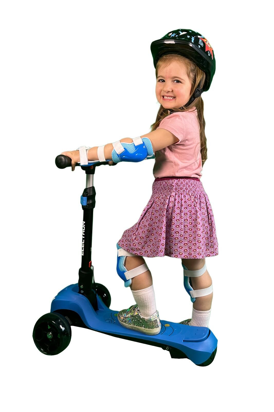 Elektron Kids S3 Elektirikli Çocuk Scooter (Mavi)