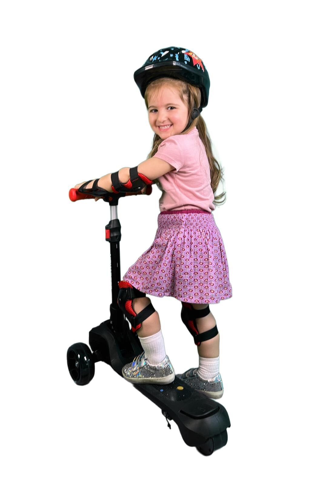 Elektron Kids S3 Elektirikli Çocuk Scooter (Siyah)