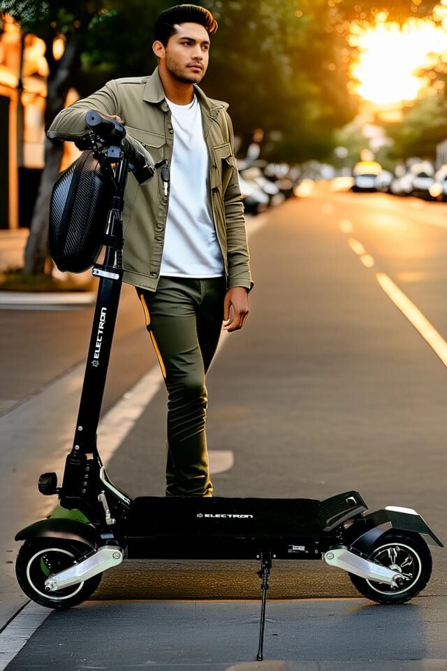Electron Eco Off-Road 800 W Çift Süspansiyon Elektrikli Scooter