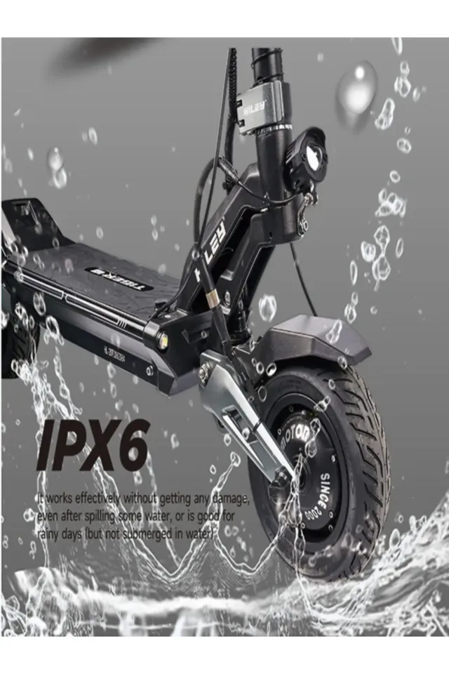 HİLEY Tiger 10 V3 Waterproof Scooter 2000W (ONLİNE ÖZEL DAMPERLİ KAMPANYA)