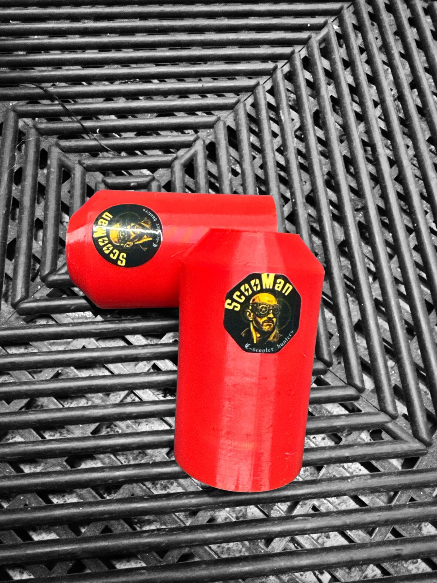 Elektrikli Scooter Amortisör Kılıfı (Ön Arka Takım)  Kırmızı